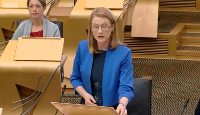 Further and Higher Education Minister Shirley-Anne Somerville