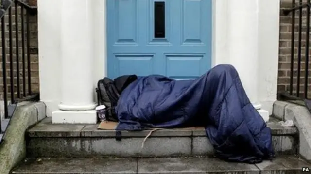 Homeless sleeper