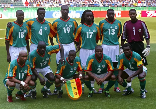 Senegal 2002 World Cup team