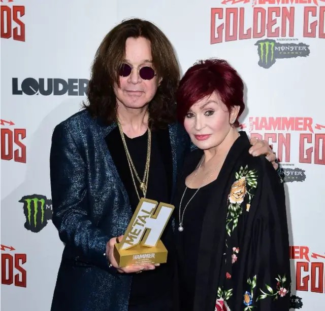 Ozzy and Sharon Osbourne