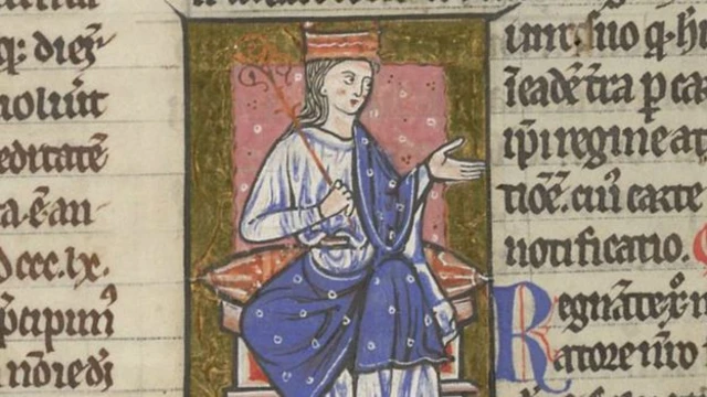 Medieval text showing Aethelflaed