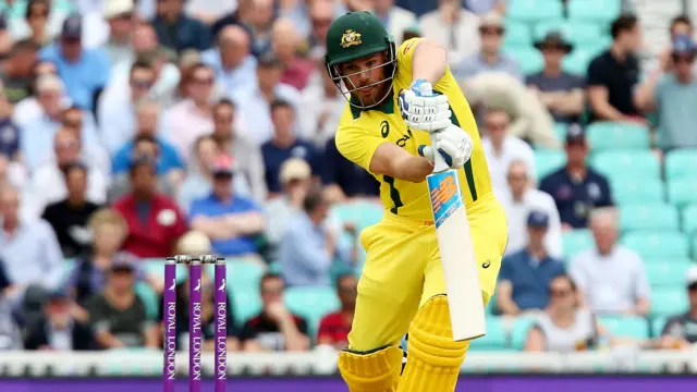 Australia's Aaron Finch