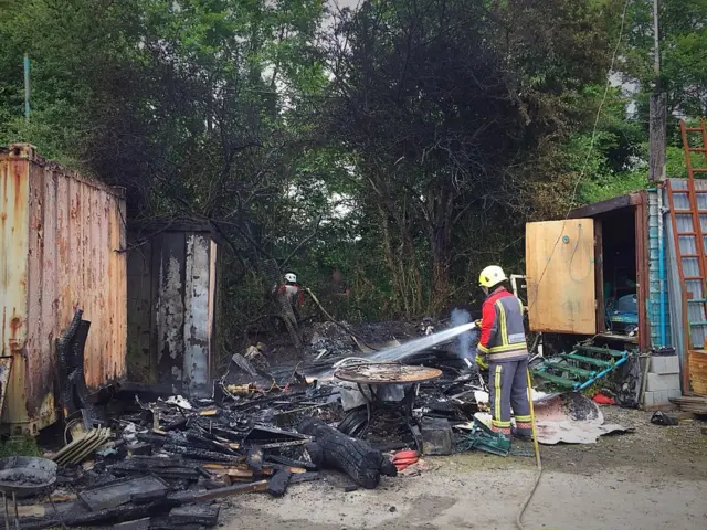 Bradford's Quay fire