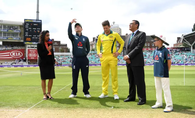 Australia win the toss