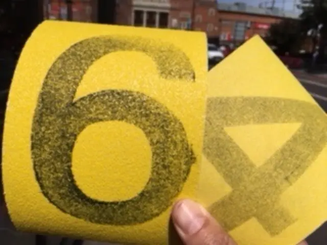 Sandpaper six and four boundary signs