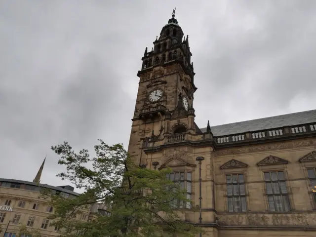 Sheffield Town Hall Clock