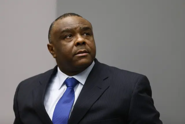 6 former Congolese vice-president Jean-Pierre Bemba sits in the courtroom of the International Criminal Court (ICC) in The Hague.