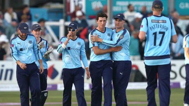 Yorkshire celebrate