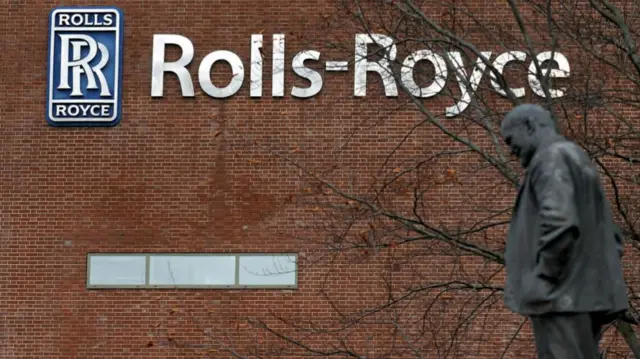 Rolls-Royce sign