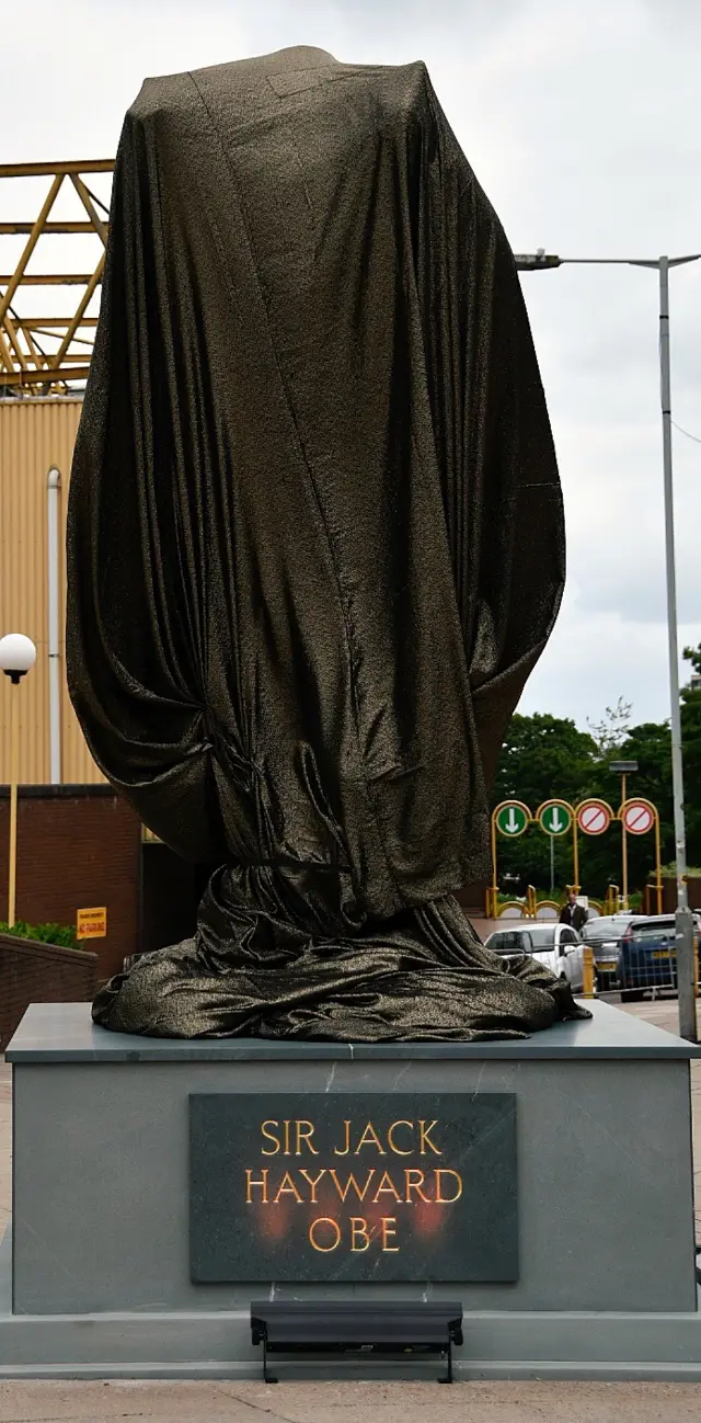 Sir Jack Hayward statue