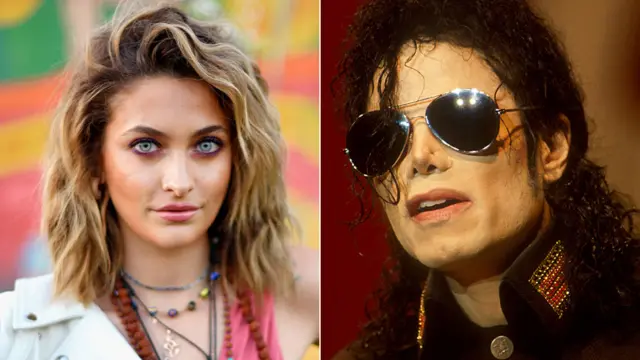 Paris Jackson (Getty) and Michael Jackson