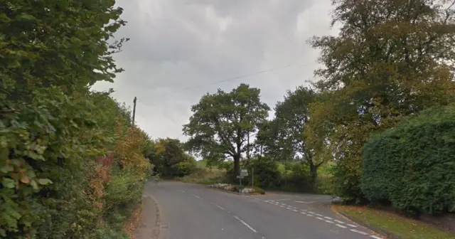 A junction on the A529 near Hinstock