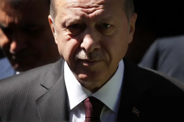 President Recep Tayyip Erdogan