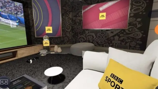 BBC VR sofa