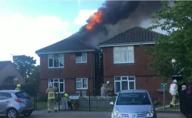 Care home fire