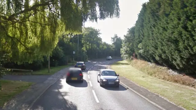 A617 near Hockerton