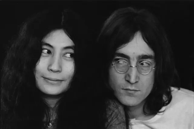 Yoko Ono and John Lennon