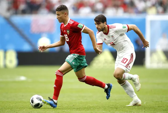 Iran v Morocco