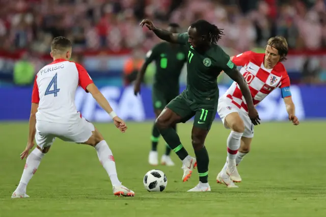 Nigeria's Victor Moses