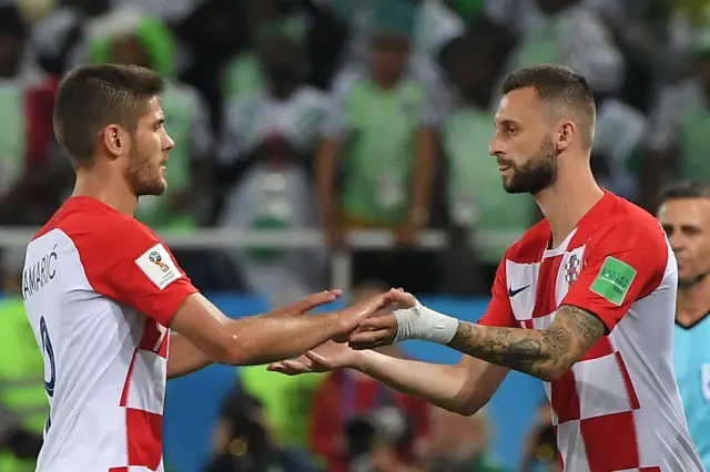 Marcelo Brozovic and Andrej Kramaric