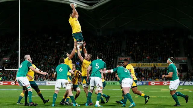 Australia Lineout