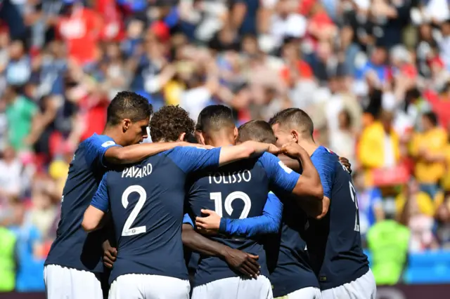 France first goal