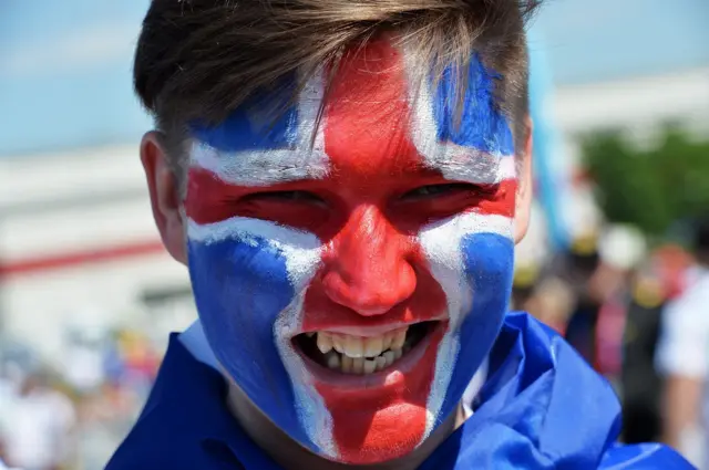 Iceland fan