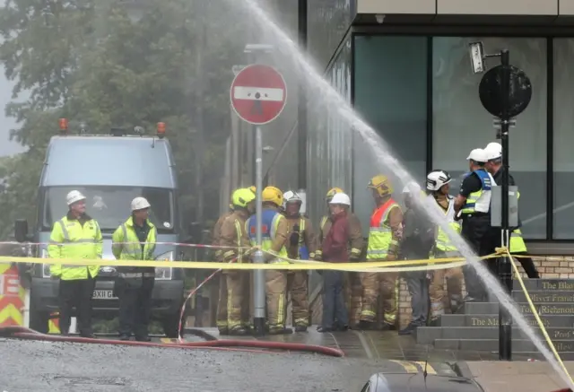 nicola sturgeon at fire