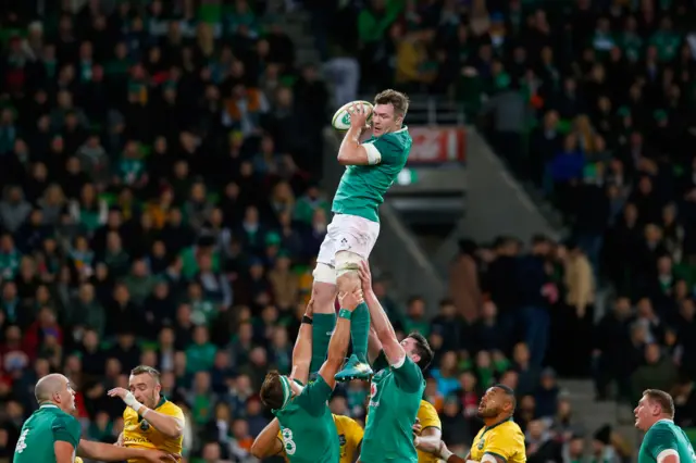 Peter O'Mahony of Ireland