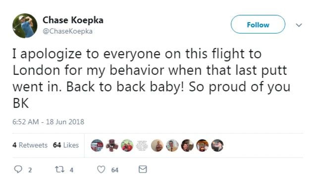 Chase Koepka Twitter