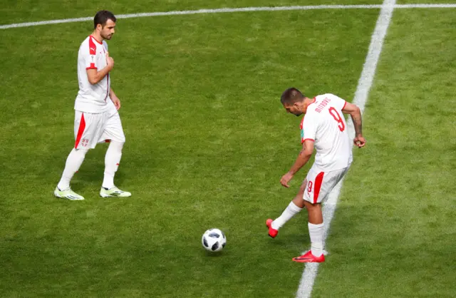 Serbia kick-off