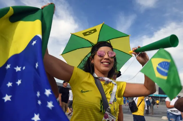 Brazil fan