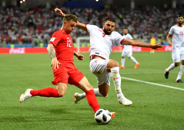 Tunisia 1-1 England