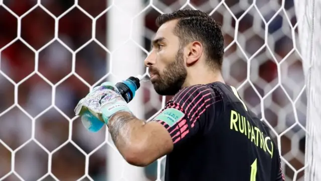 Rui Patricio appearing for Portugal in World Cup 2018