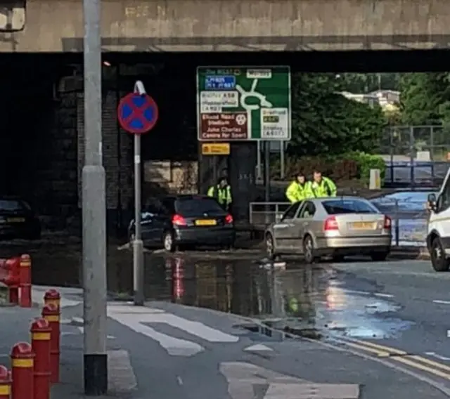 Armley flood