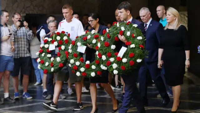 Wreath ceremony