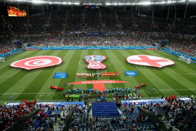 England v Tunisia