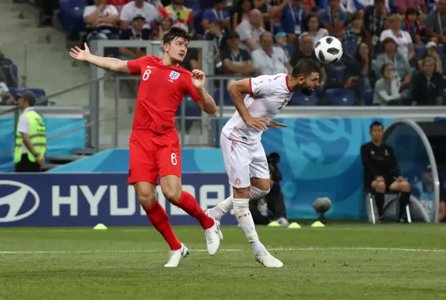 Tunisia 1-1 England