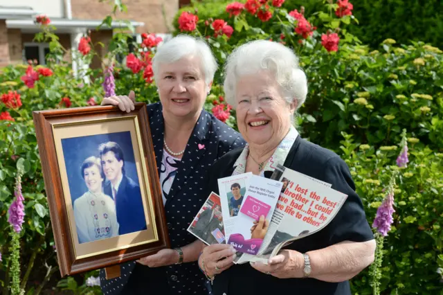 Christine and Rosemary Cox