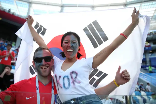 South Korea fans