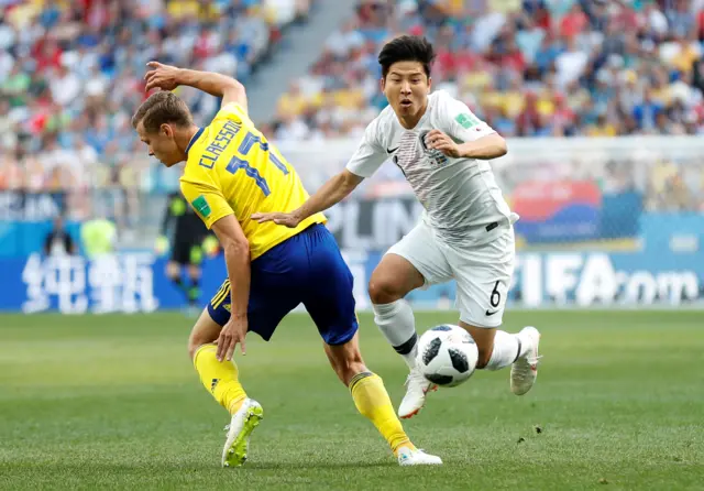 Park Joo-ho and Viktor Claesson