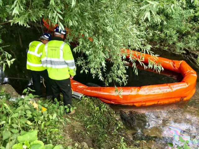 Environment Agency officers