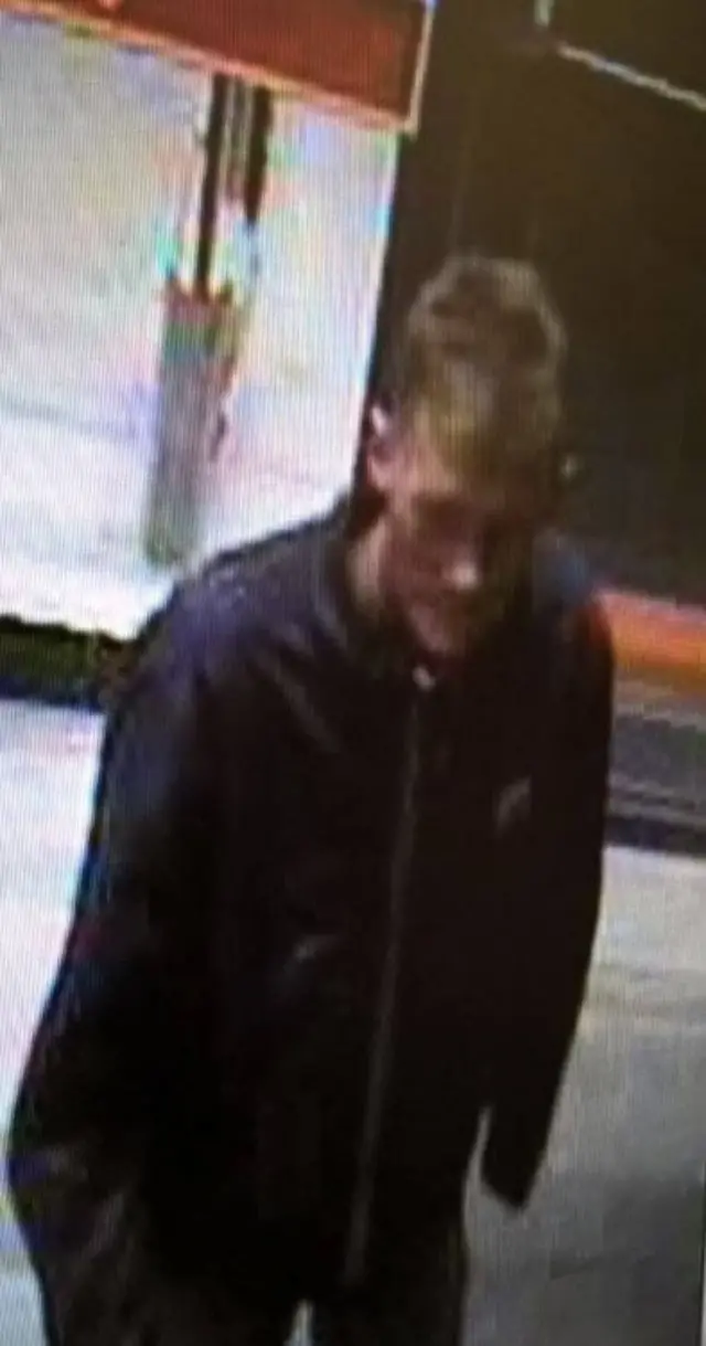 CCTV image of man