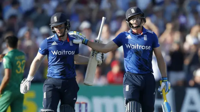 Jos Buttler and Eoin Morgan