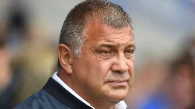 Wigan head coach Shaun Wane