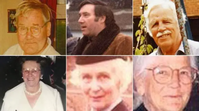 Inquests into the deaths of 10 patients, six of whom are pictured, were held in 2009