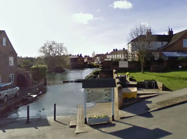 The pond at Nafferton.