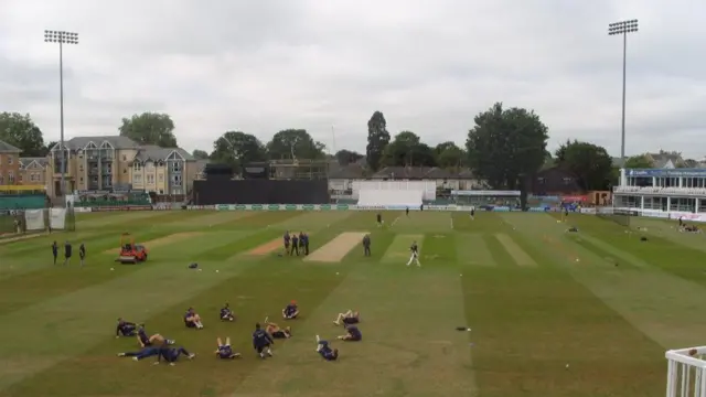 Cricket ground in Chelmsford