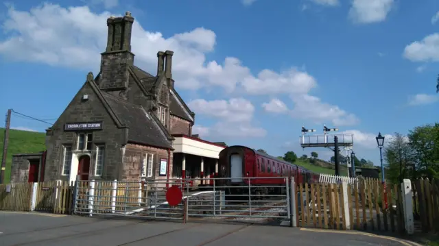 Cheddleton station