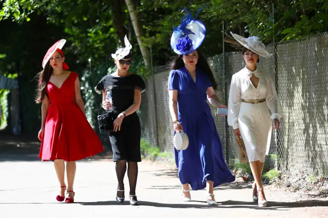 Ascot racegoers